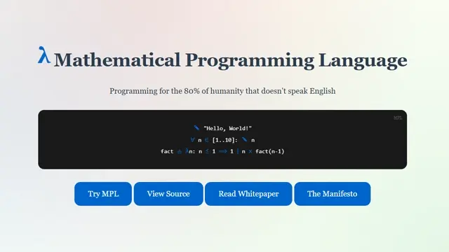 Screenshot of MPL.Codes