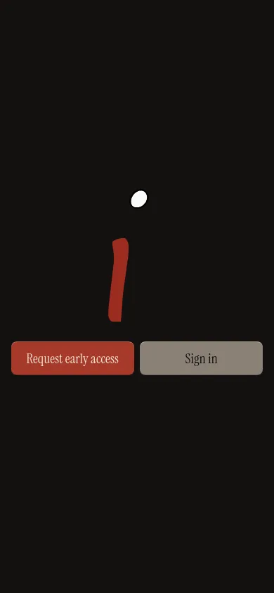 Mobile viewport of kanbani.dev at 390px